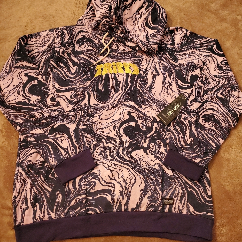 Purple and Black Hoodie
